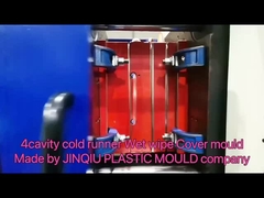 4 rongga basah menyapu tutup cetakan cold runner
