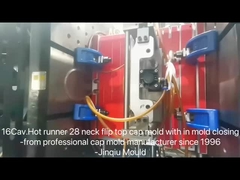 32cavity sprayer pemicu kepala cetakan di semi hot runner otomatis menutup dalam cetakan