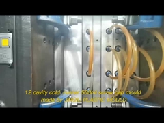 24/410 Hot Runner Injection Mould 12Cavity Screw Cap Mould Untuk Paket